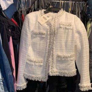 Pure white womens  dress jacket